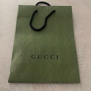 GUCCI Gift Green Bag